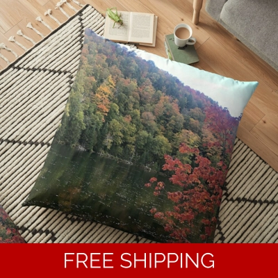 Floor Pillow Case Le Studio Lake Perry Fall 2019